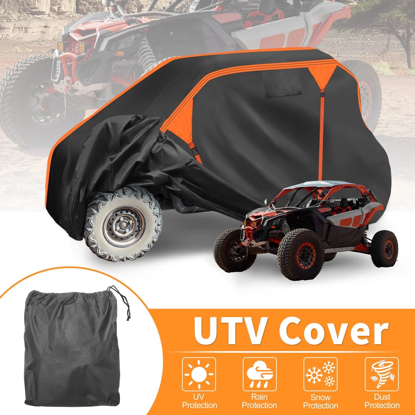 Waterproof UTV Cover for Can-Am Maverick X3 Max DS Turbo