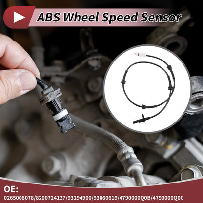 ABS Wheel Speed Sensor for Nissan Primastar (2001–2014) No. 0265008078/8200724127