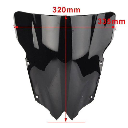 Double Bubble Front Windshield for Yamaha YZF R6 600 (2008-2016)