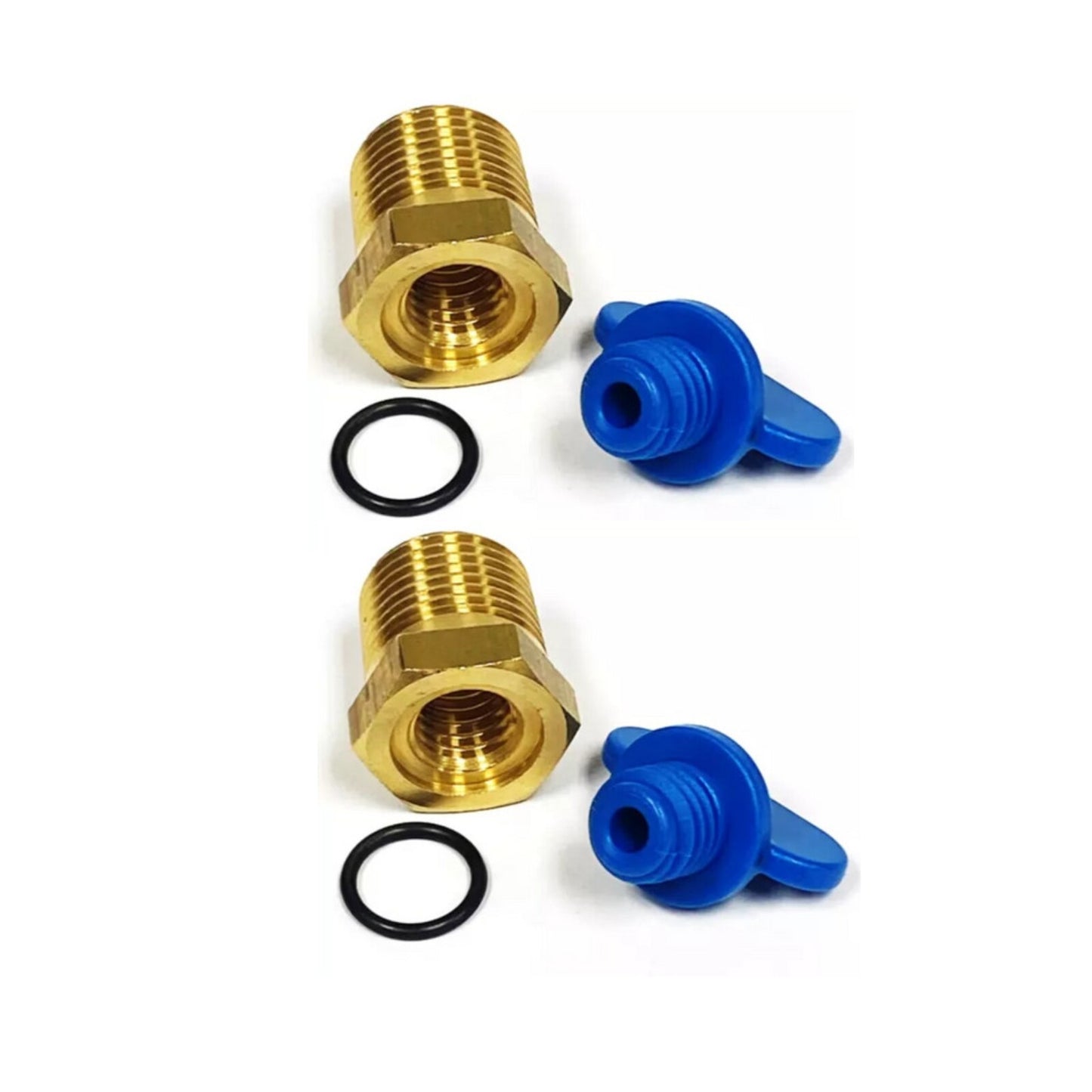 Manifold Drain Plug Kit for GM Volvo Penta (4.3–8.2) 2Pcs