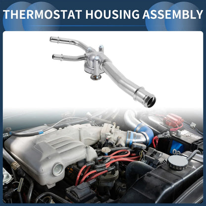 Engine Coolant Thermostat Housing for Chevrolet Traverse V6 3.6L (2009-2017)
