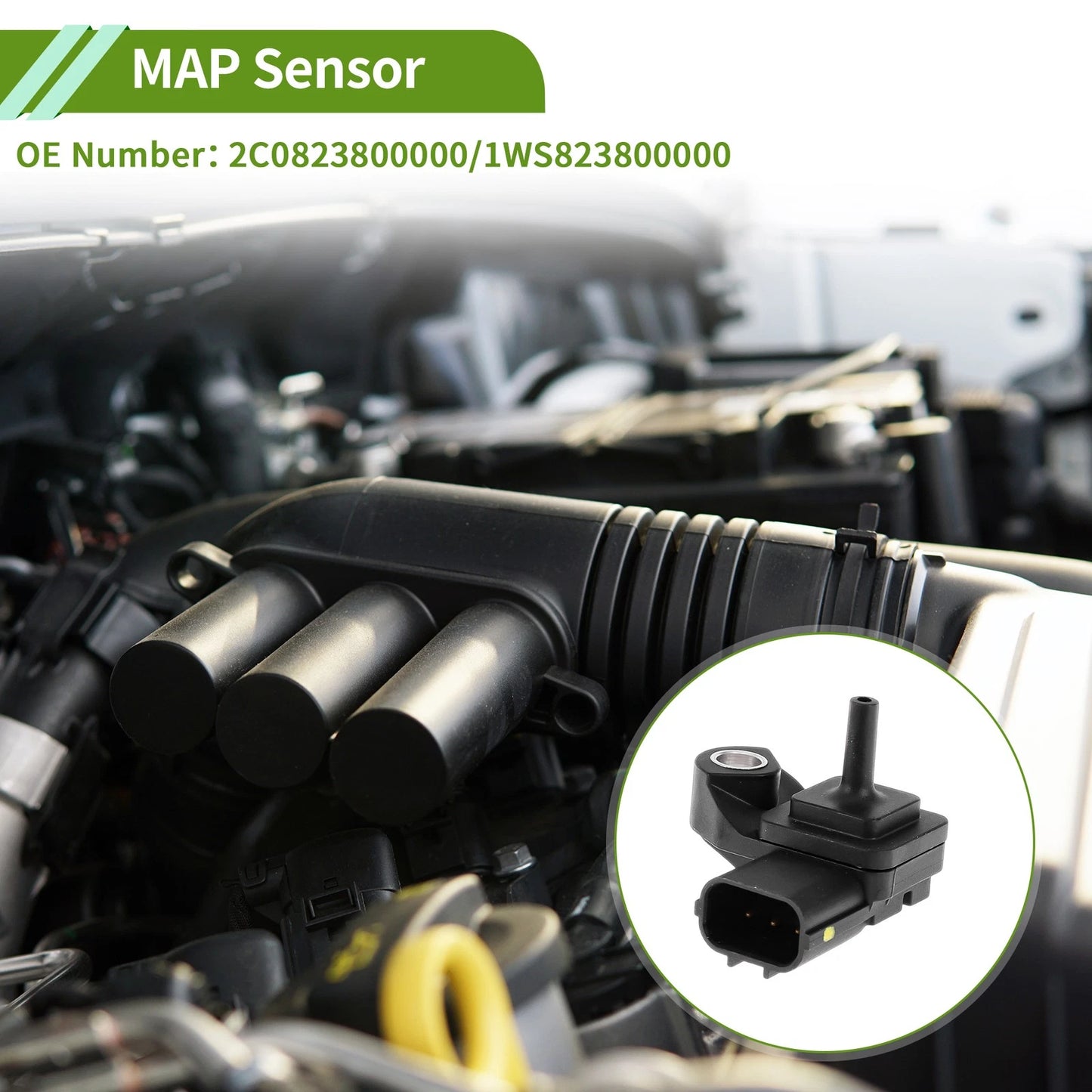MAP Sensor No.2C0823800000 for Yamaha YZF-R6 (2006–2016)