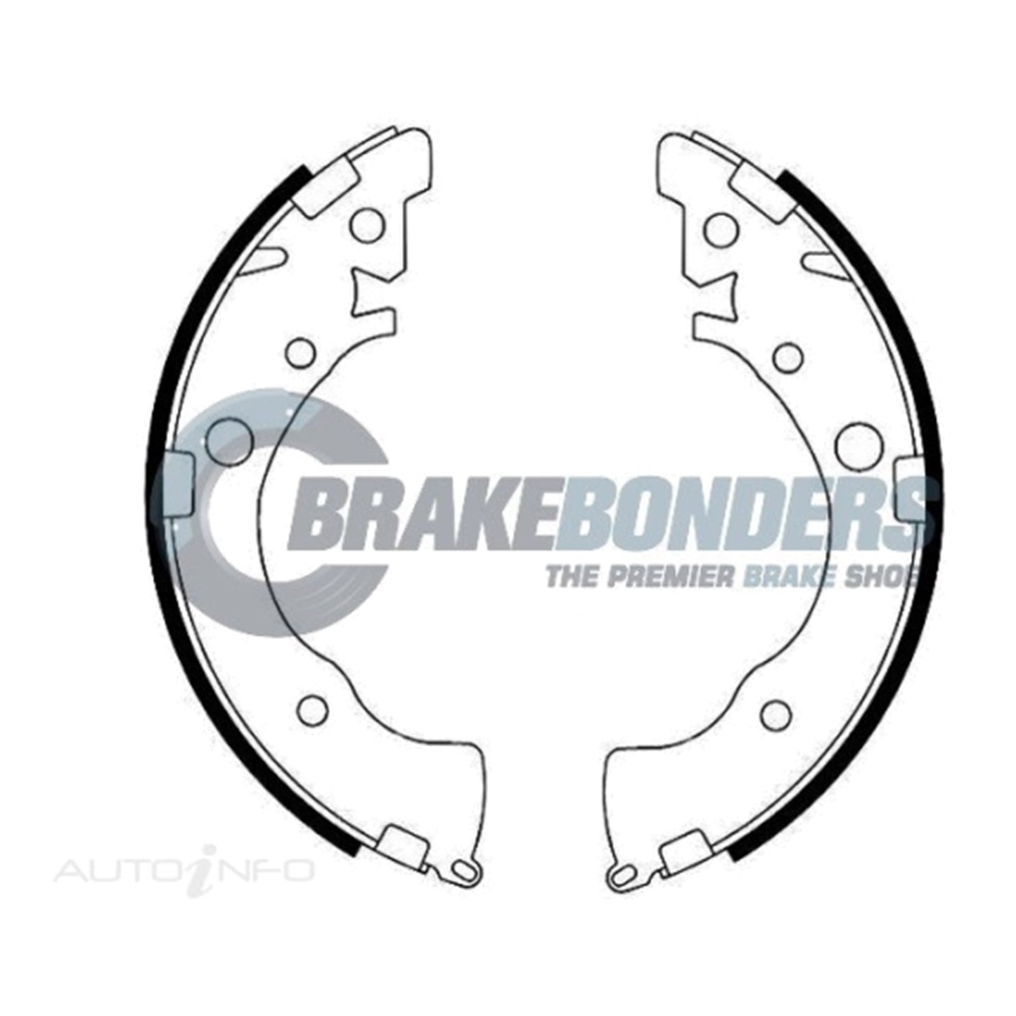 Rear Brake Shoes for Honda City (2014–2019)