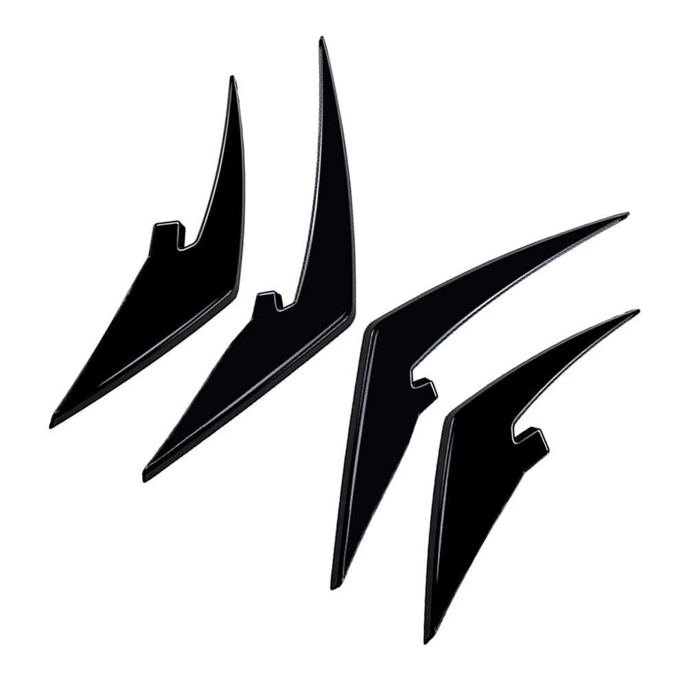 1 Pair ABS Front Bumper Splitters for BMW M3 M4 G80 G81 G82 G83 (2021-2024)