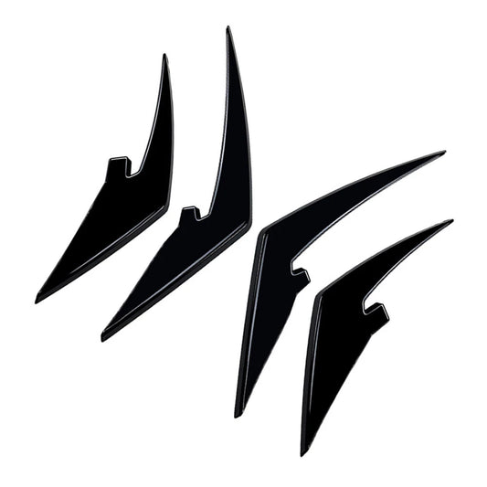 1 Pair ABS Front Bumper Splitters for BMW M3 M4 G80 G81 G82 G83 (2021-2024)