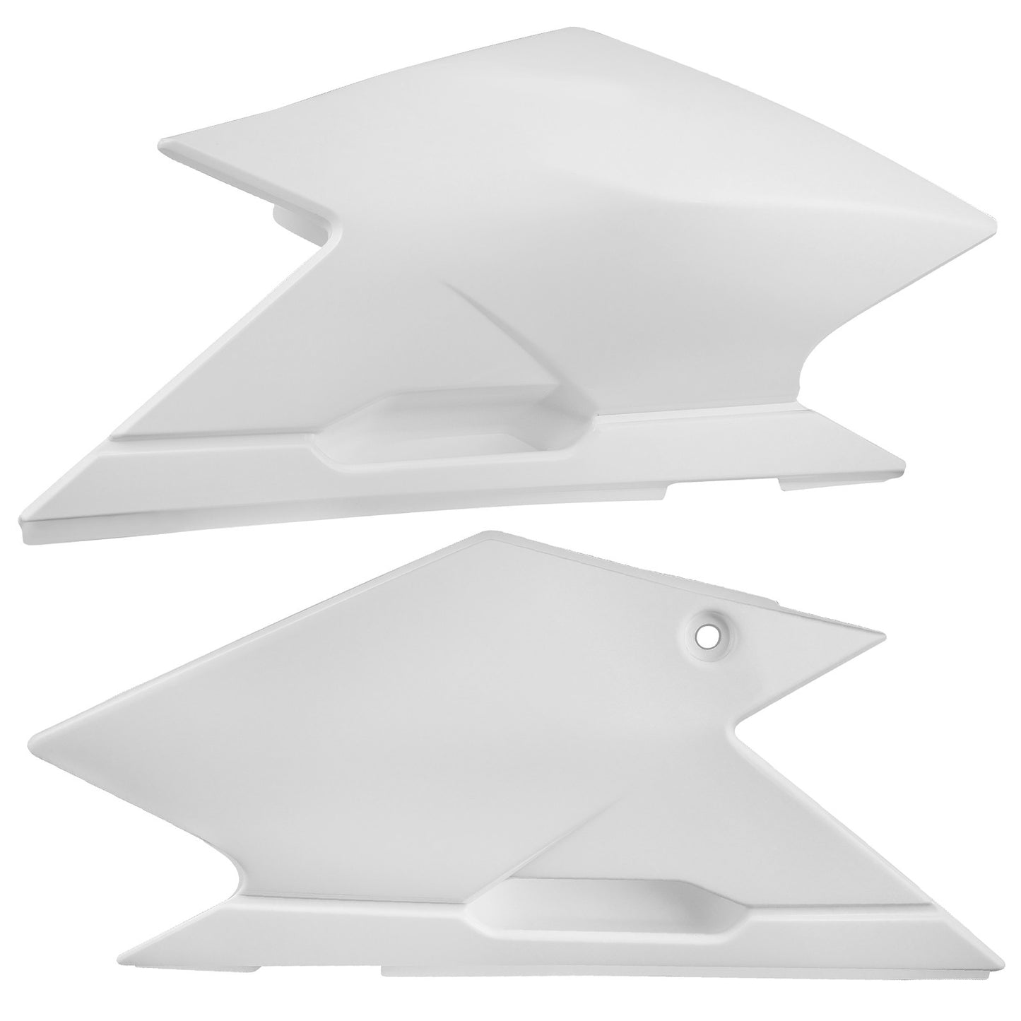Set of 2 Rear Side Covers for Kawasaki KLX140L KLX140G KLX140 (2008–2024) White