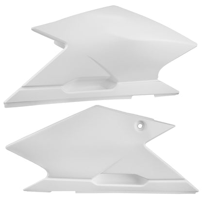 Set of 2 Rear Side Covers for Kawasaki KLX140L KLX140G KLX140 (2008–2024) White