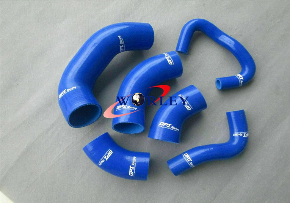 Silicone Intercooler Hose Kit for Mitsubishi Lancer Evo 7 8 9 (2001–2007)