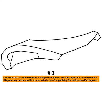 Left Side Windshield Cowl Vent Cover for Chevrolet Silverado GMC Sierra (2014-2023)
