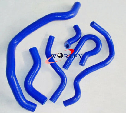 Silicone Radiator & Heater Hose Kit for Honda Civic (1992–2000) Red