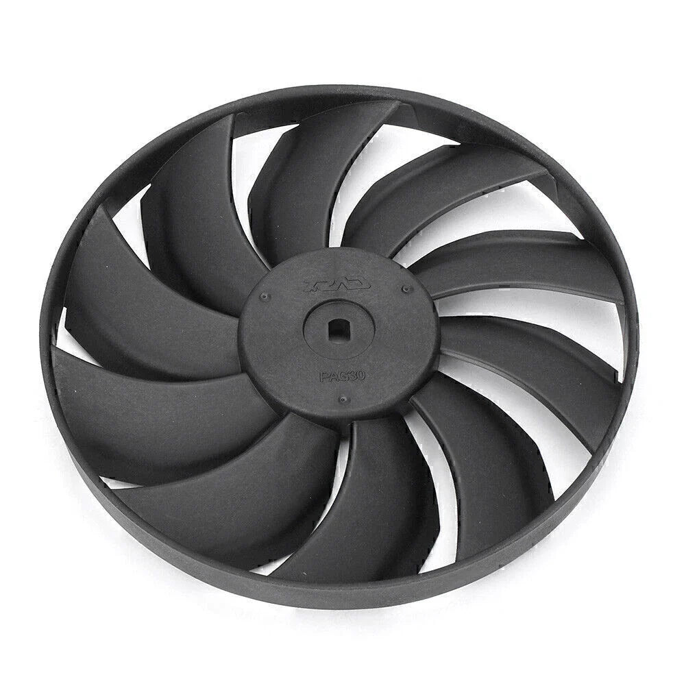 Black Engine Radiator Cooling Fan Blade for Kawasaki Ninja ZX6R ZX10R