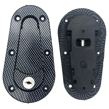 Quick Release Hood Pin Locking Kit Carbon Universal