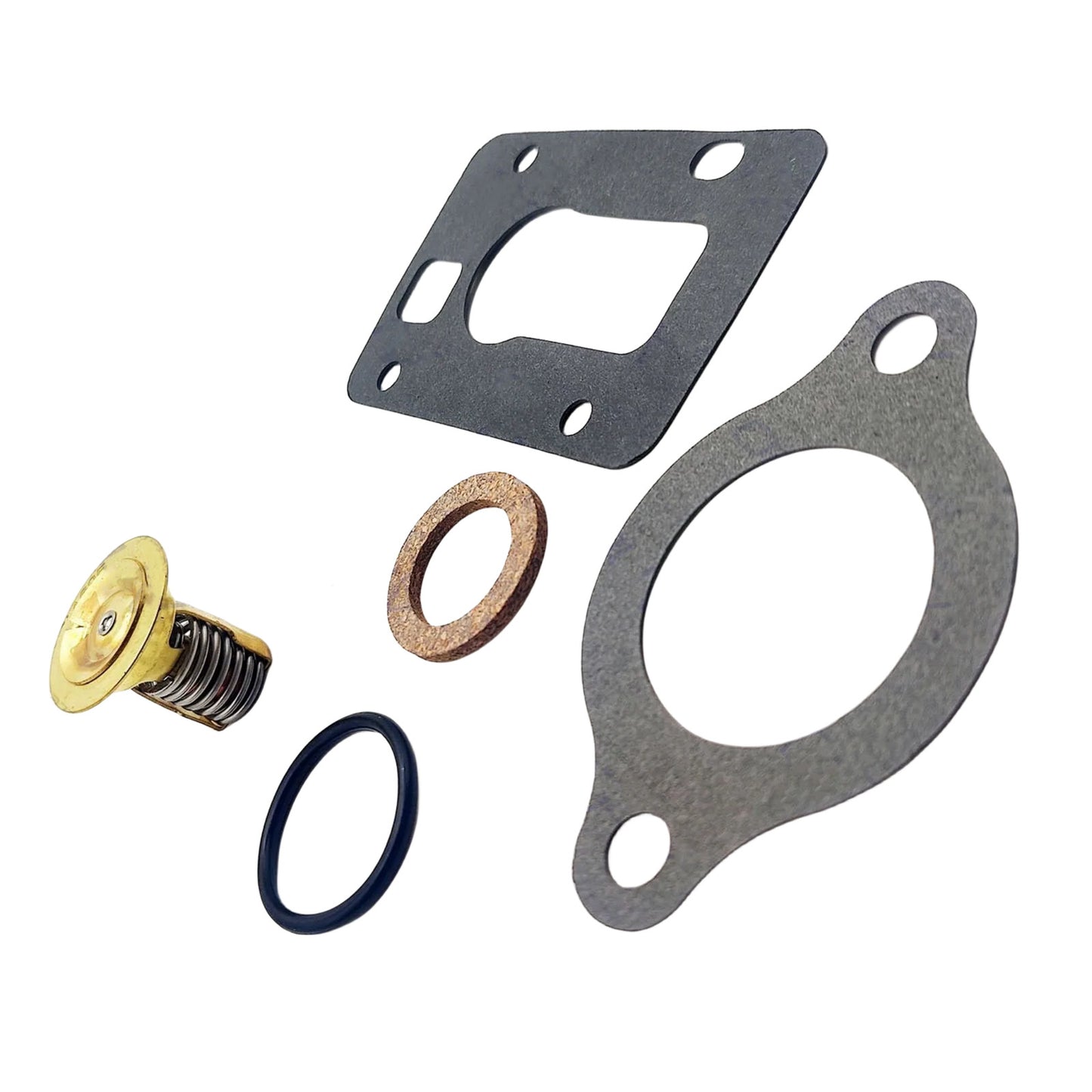 Thermostat Kit 160°F for OMC Sterndrive/Cobra 5.0L 5.7L 7.5L (Year Range)