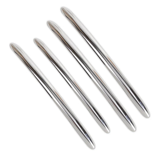 4X Stainless Steel Door Handle Trims for BMW 5 Series 528 F10 F11 F18 (2010-2017)