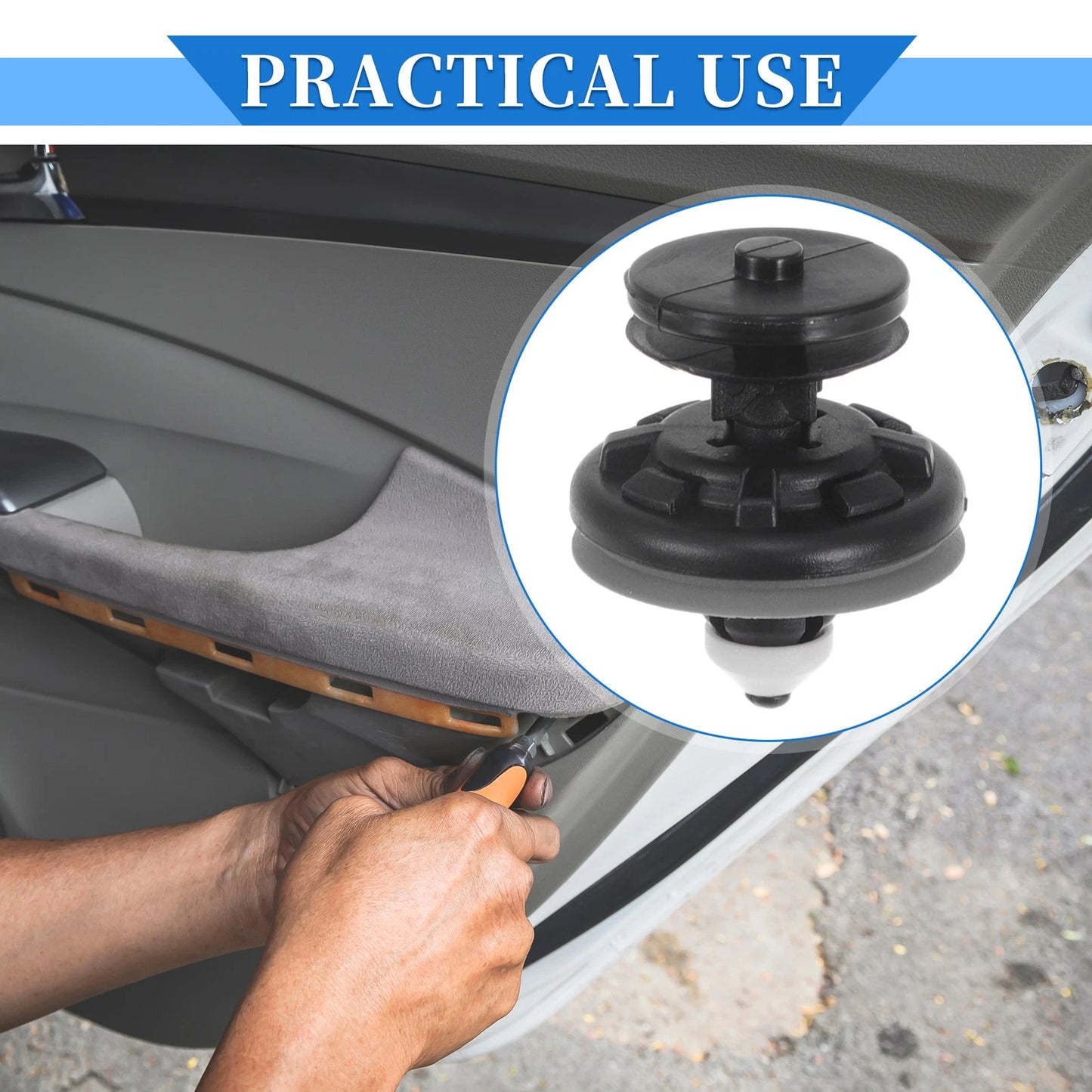 20 Pcs Door Panel Trim Retainer Clip for Audi TT Quattro (2008–2015)