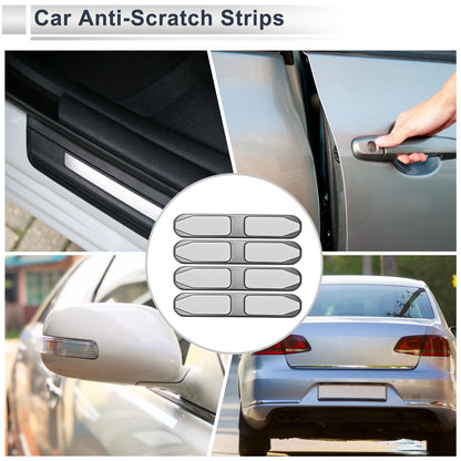 Set of 4 Door Edge Protector Strips for Various Models (Unbranded, White)