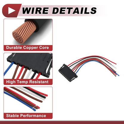 Left Tail Light Socket Wiring for Mercedes-Benz C250 (2012-2014)