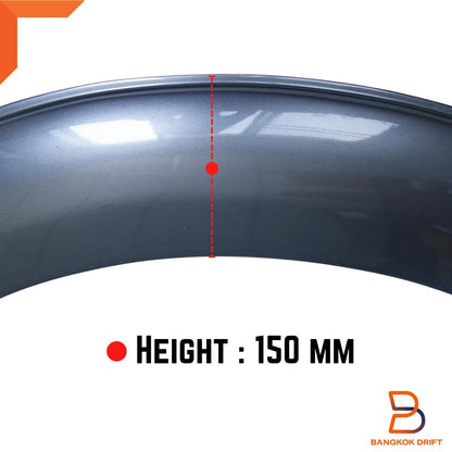 GREY K21 Fender Flare Arch for Nissan Navara NP300 D23 (2021-2023)
