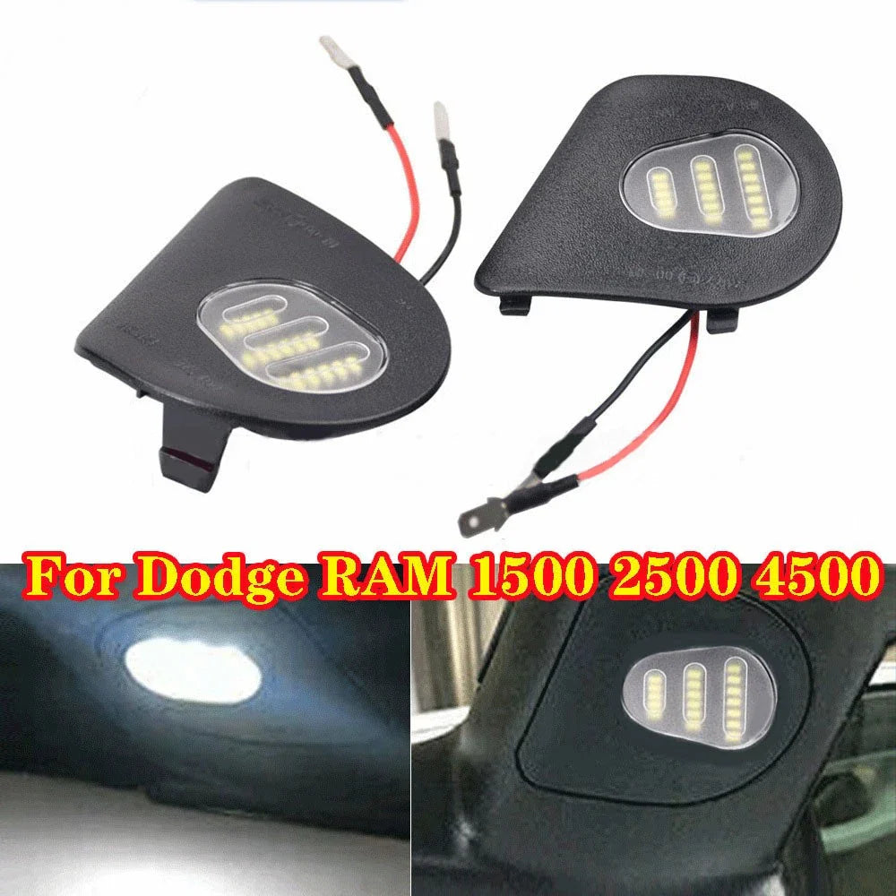 LED Side Towing Mirror Puddle Light for Dodge Ram 1500 2500 3500 4500 (2002-2023)