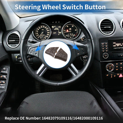 Steering Wheel Buttons for Mercedes-Benz ML-Class W164 (2006–2009) No. 1648207910