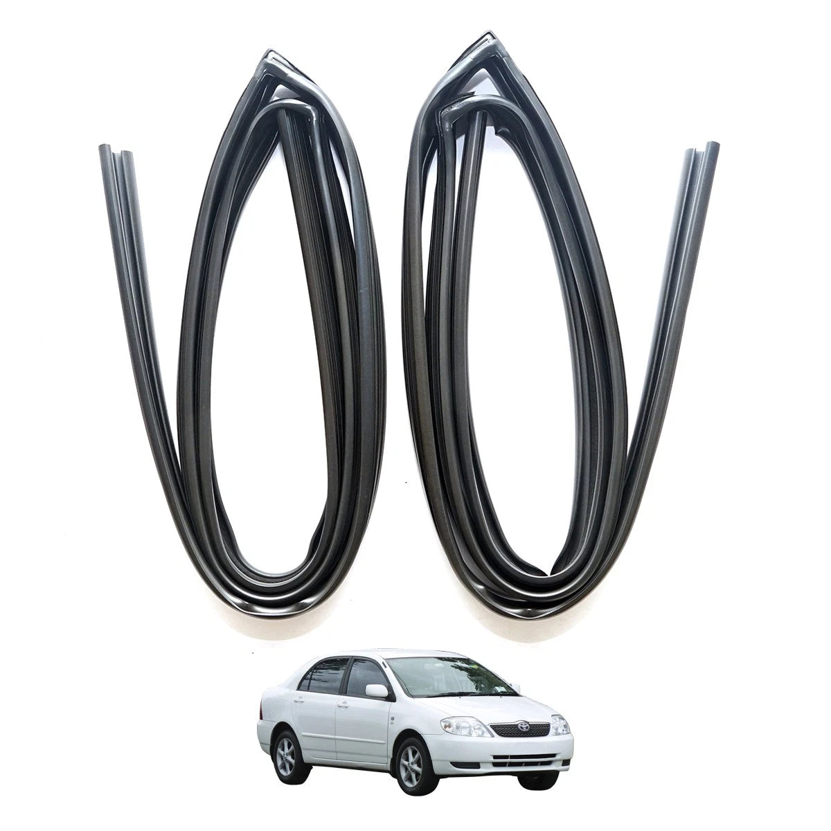 Rear Door Glass Run Channel for Toyota Corolla Altis (2000–2008)