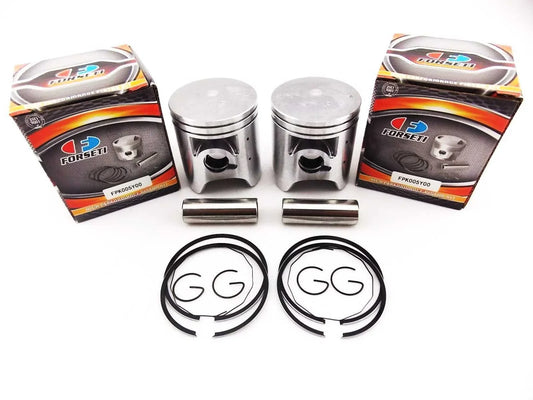 0.5mm O/S FORSETI PISTON SET 56.9mm RINGS PIN CLIPS for YAMAHA R1-Z (1991-1992)
