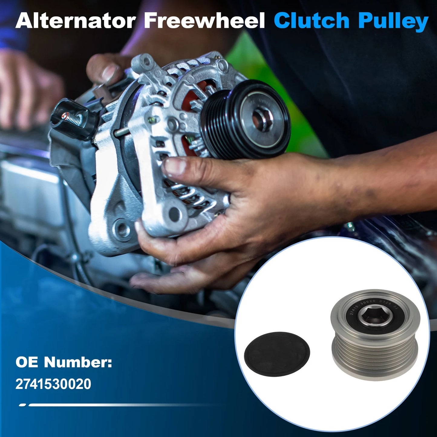 Alternator Freewheel Clutch Pulley 2741530020 for Toyota Hi-Ace IV (2001–2006)