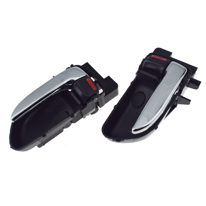Set of 2 Chrome Interior Door Handles for Subaru Forester (2003–2008)