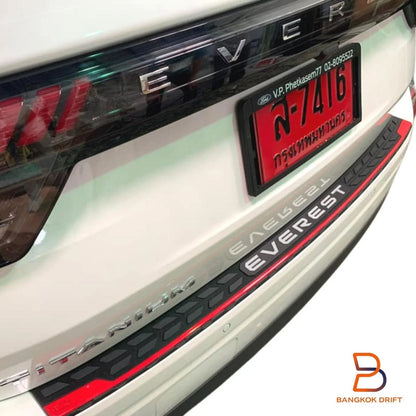 Matte Black Rear Bumper Protector Scuff Plate for Ford Everest (2022 - )