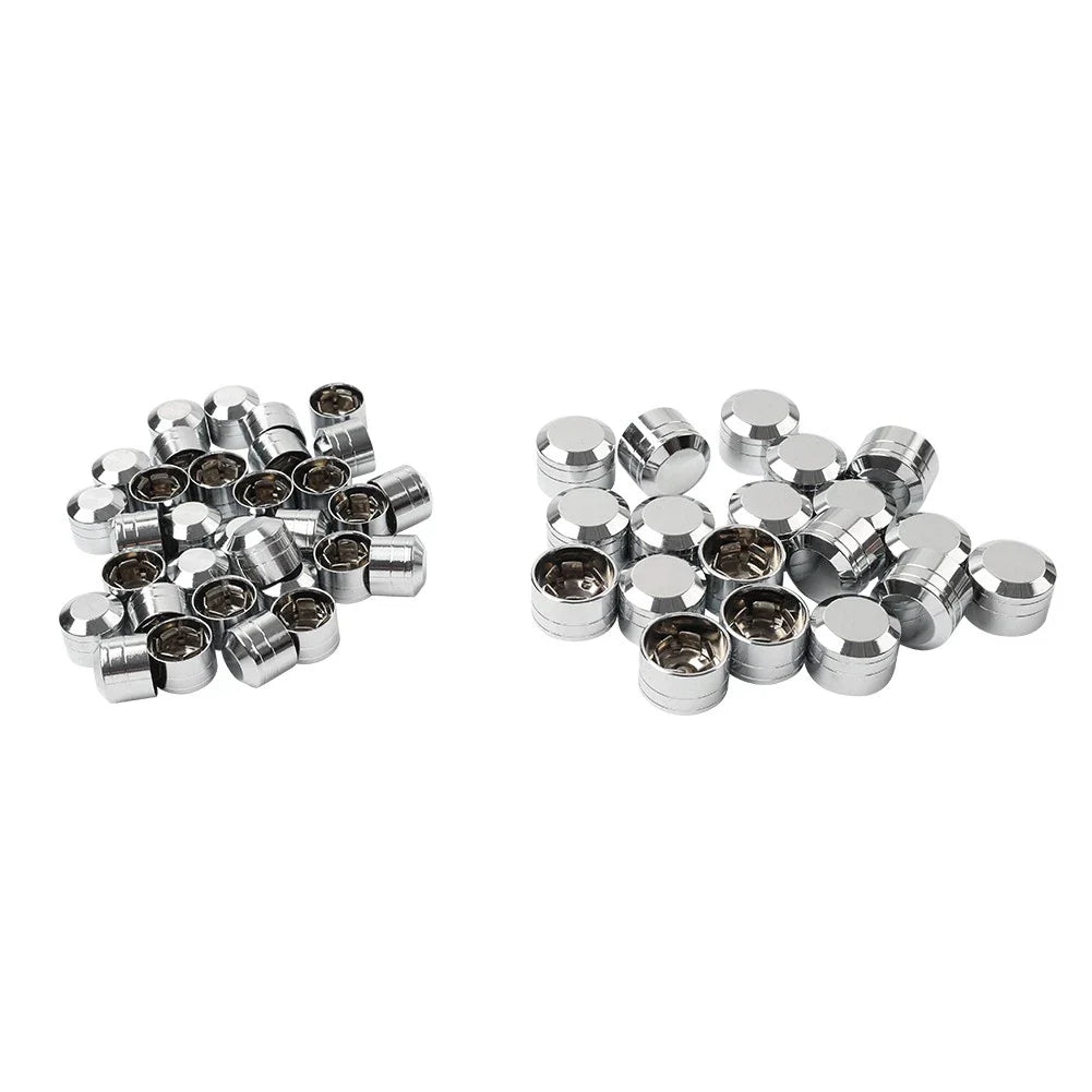5 Engine Topper Bolt Cover Screws Caps Chrome for Indian Chief (2014-2023)