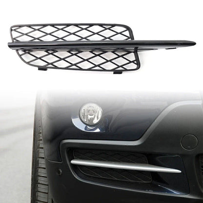 Black Right Side Front Bumper Fog Light Grill Trim for BMW X5 (2007-2010)