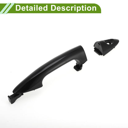 Exterior Door Handle for Hyundai Accent (2012–2017) No.826511R050 Black Front Left