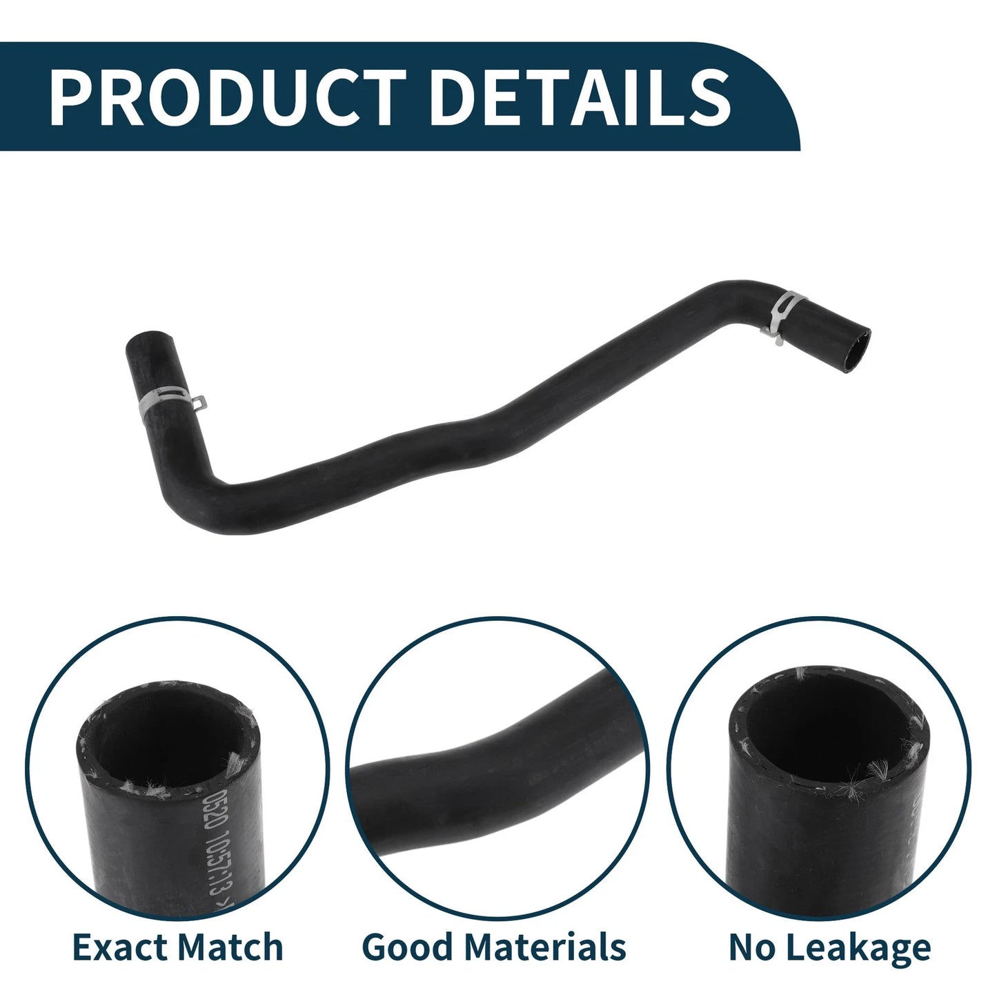 Radiator Hose for Hyundai Azera (2006–2011) No. 254143L100 Water Supply Pipe