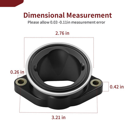 Intake Manifold Boot Adapter for Polaris RZR Turbo R (2022–2024)