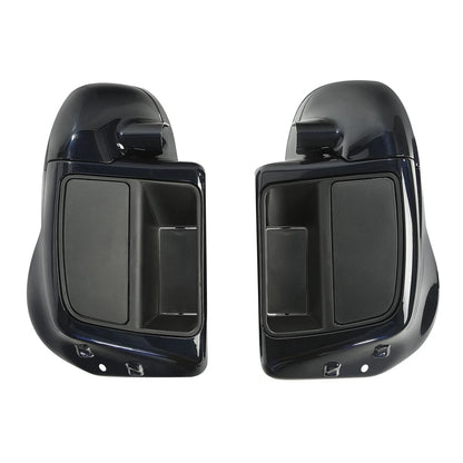 Vented Leg Fairings for Harley Street Glide 2014-2024 Midnight Blue