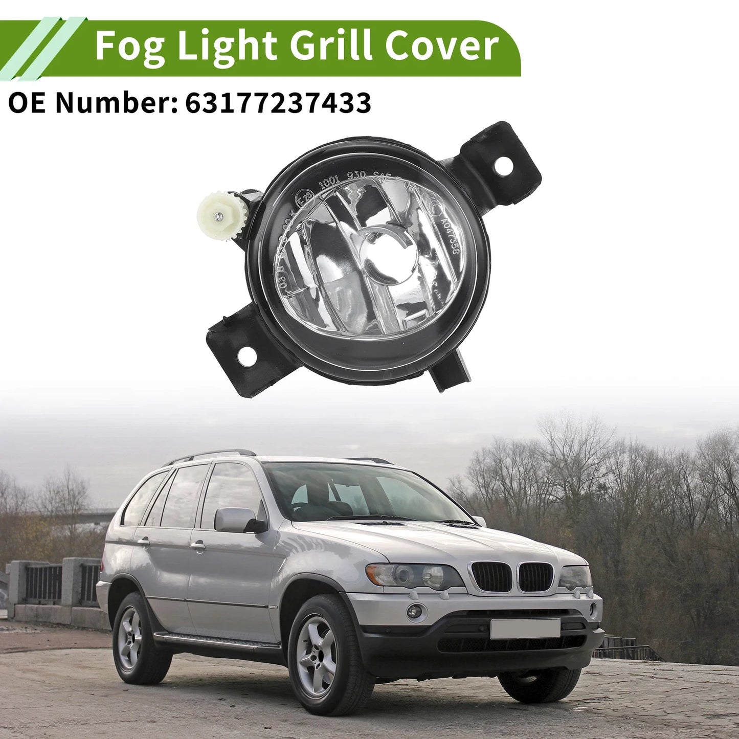 1 Pc Left Fog Light Grill for BMW X5 (2011 - 2013)