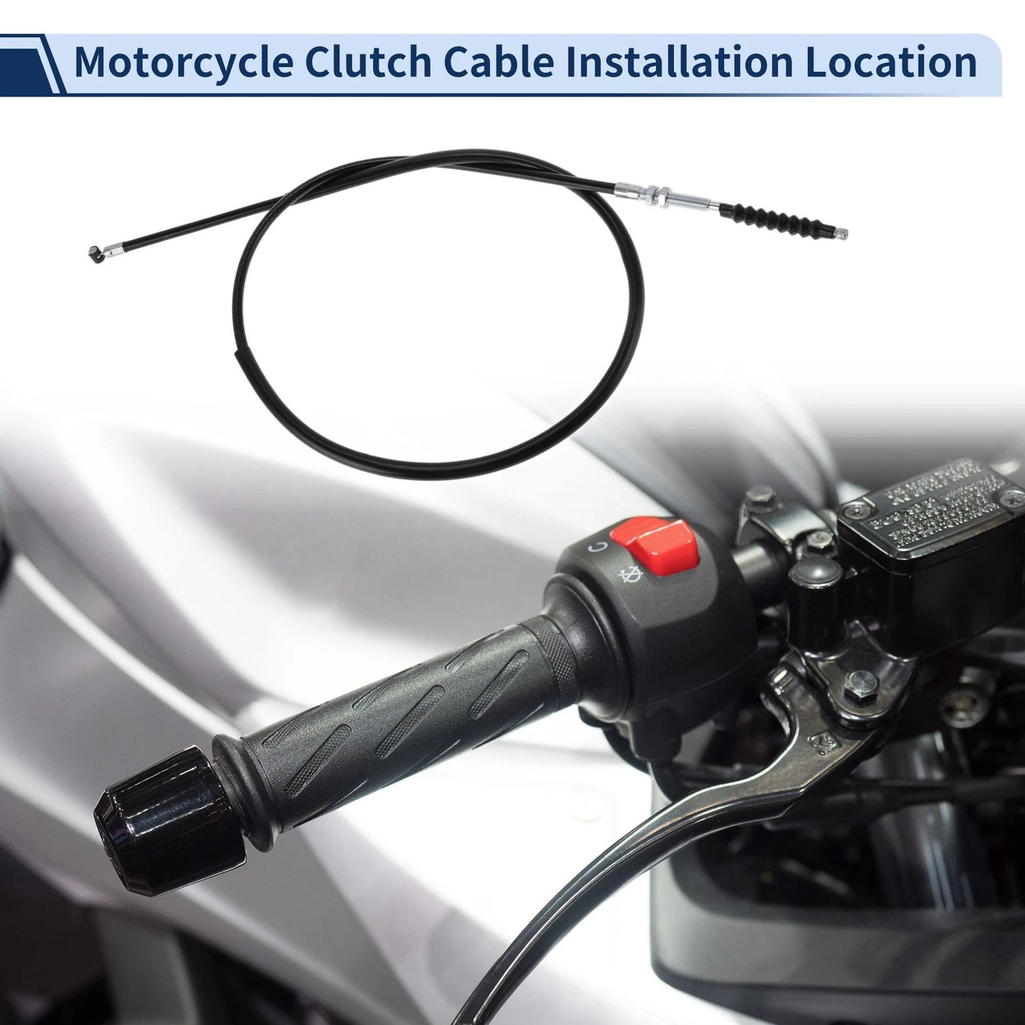 Clutch Cable No.540111423 for Kawasaki ZX-6R 636 (2003–2006)