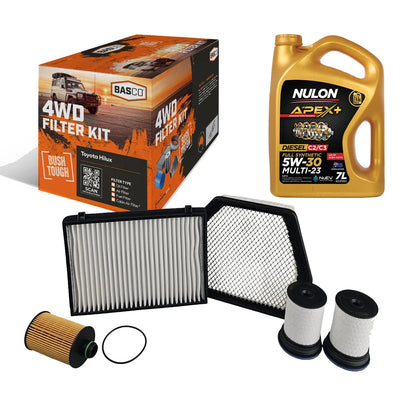 Oil Fuel Air Cabin Filter Set for Holden Captiva 5 (2011–2018)