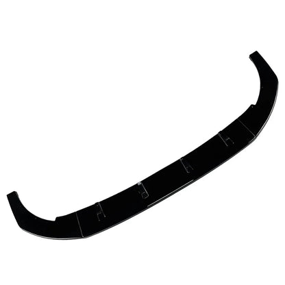Black Front Bumper Lip Spoiler for Volkswagen Golf 8 CS R (2020-2024)