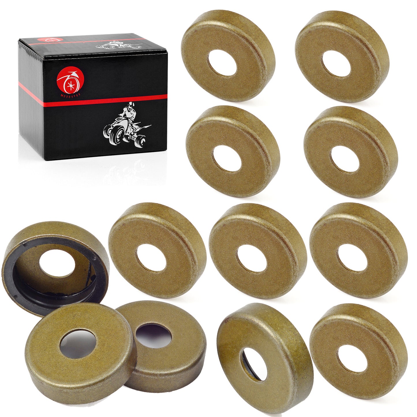 12pcs A Arm Dust Cover Seal Caps for Yamaha Banshee 350 (1987–2006)