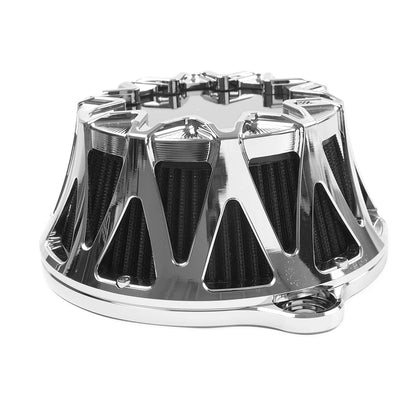 Cross Air Cleaner Intake Filter for Harley Touring M8, Softail (2018–2024)