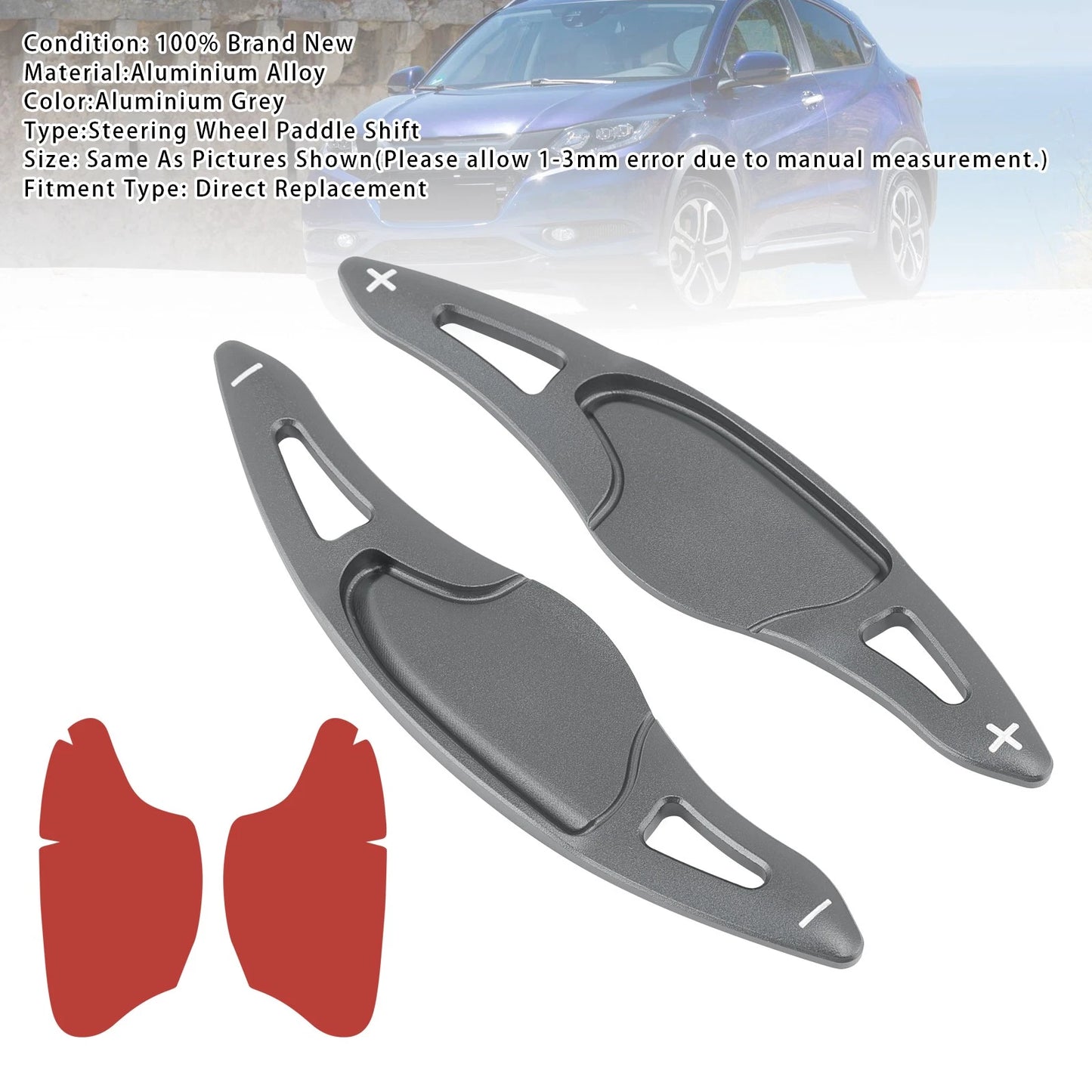 Set of 2 Rear ABS Wheel Speed Sensors 15121067 for Cadillac Escalade (2002–2006)