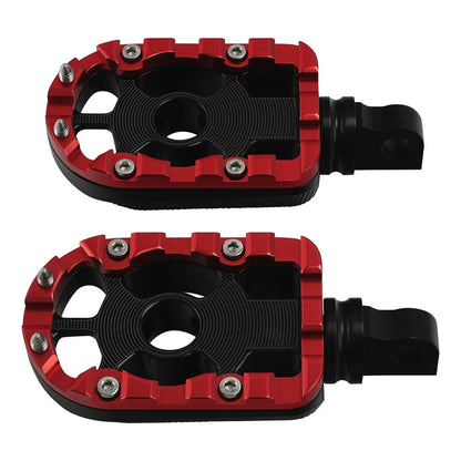 10mm Footpegs Footrests for Harley Touring Road Street Glide Softail