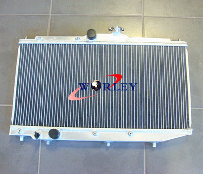 Aluminum Radiator & Fans for Toyota Corolla AE90 AE92 AE94 (1989-1994)