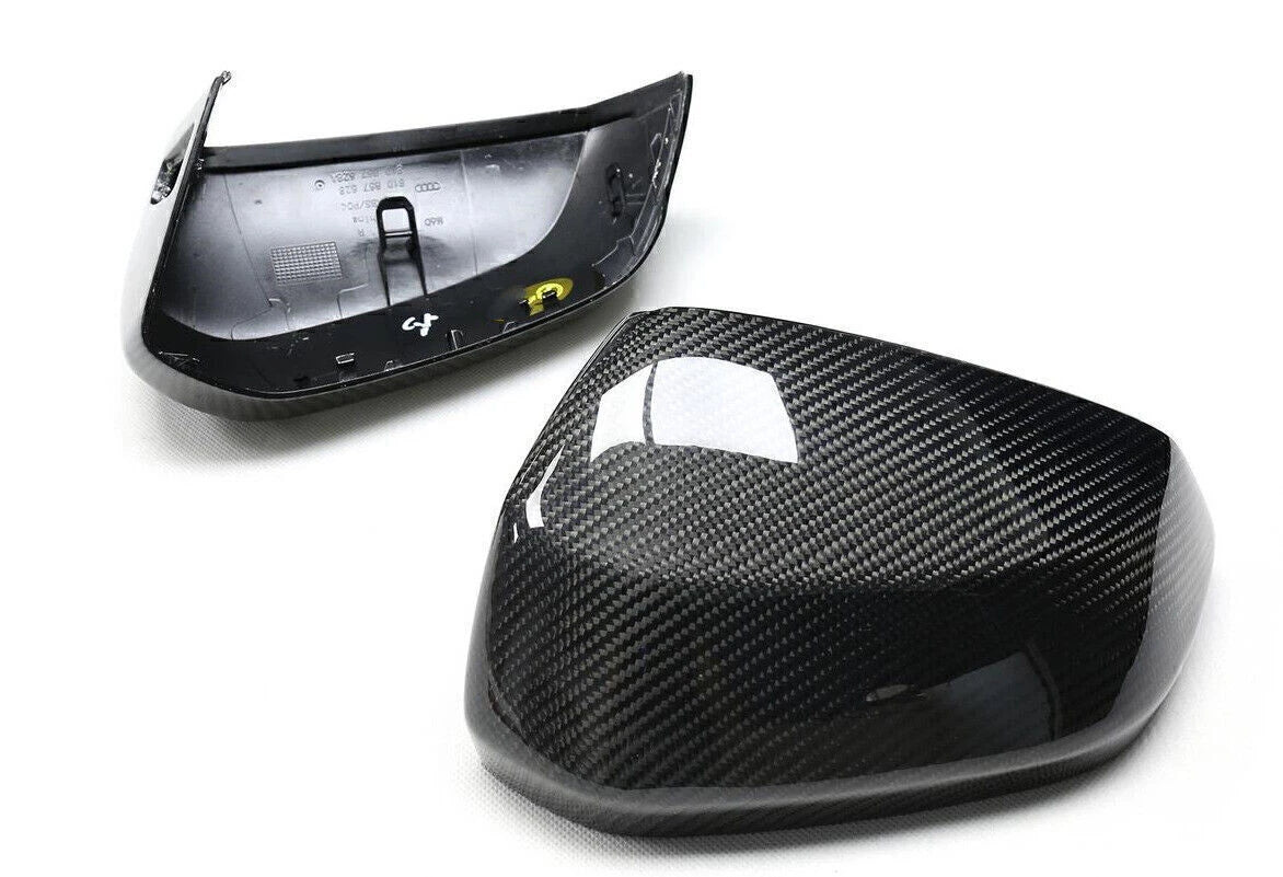 1 Pair Carbon Fiber Mirror Covers for Audi Q3 Q2 (2019-2020)