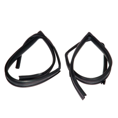 Set of 2 Front Door Glass Run Rubber Seals for Nissan Sentra B13 (1995–1999)