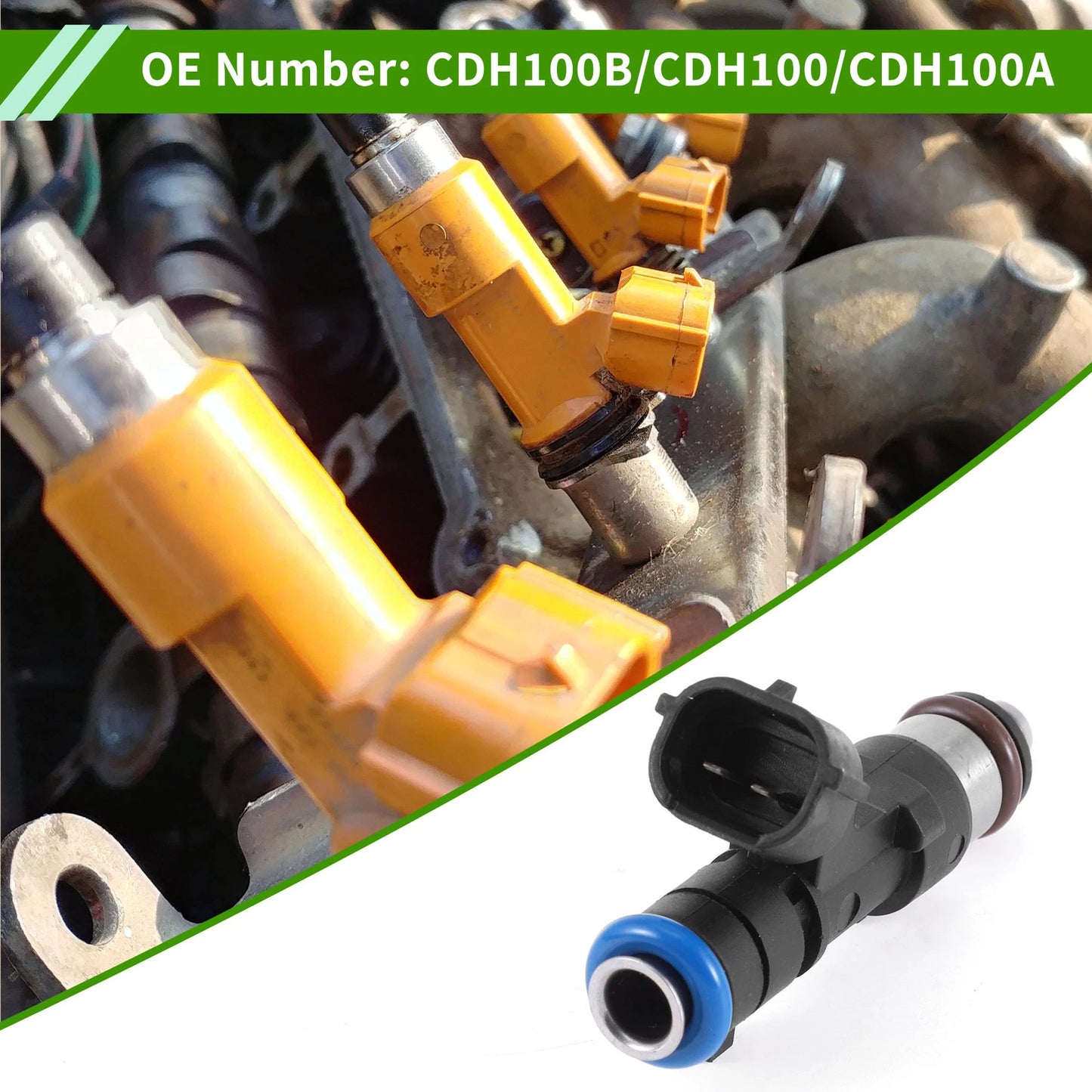 1 Pc Fuel Injector No.CDH100B for Mitsubishi 4G64