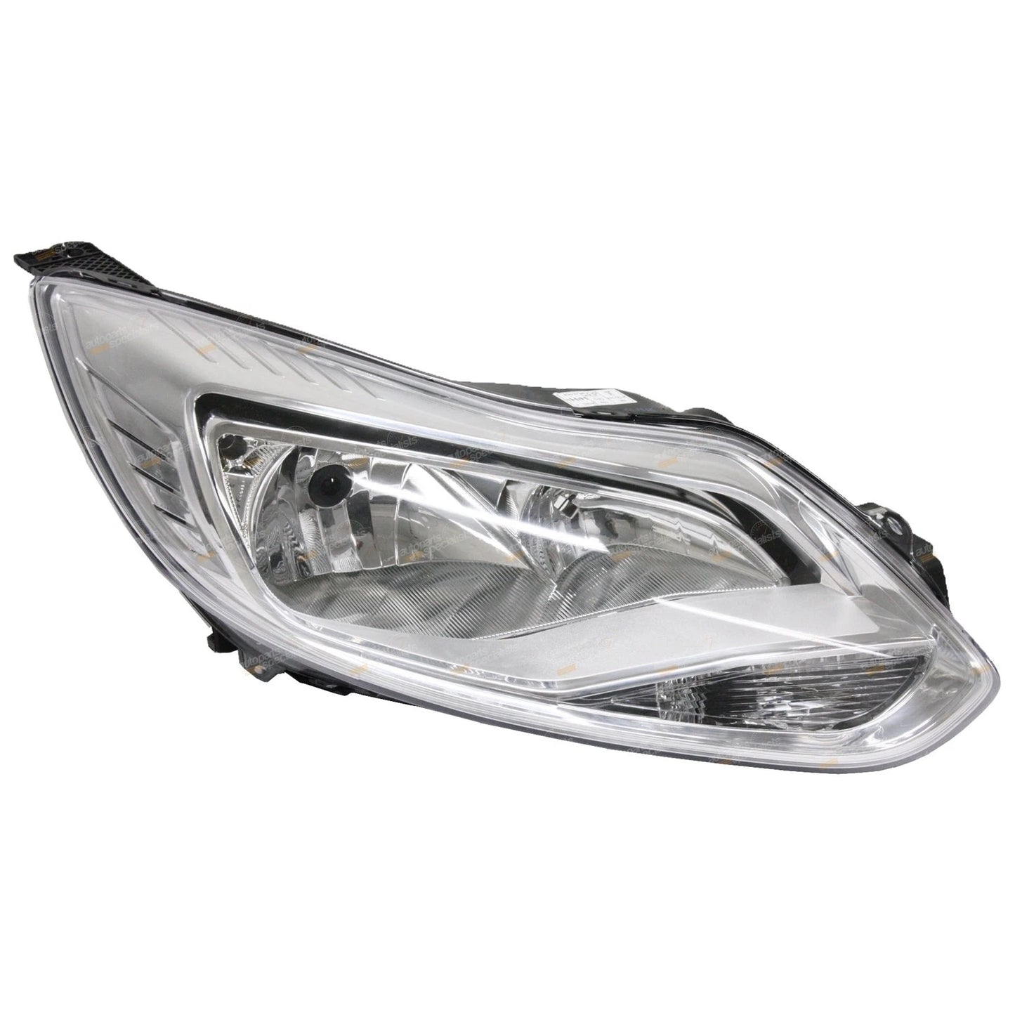 Set of 2 Chrome Non-Xenon Headlights for Ford Focus (2011–On)