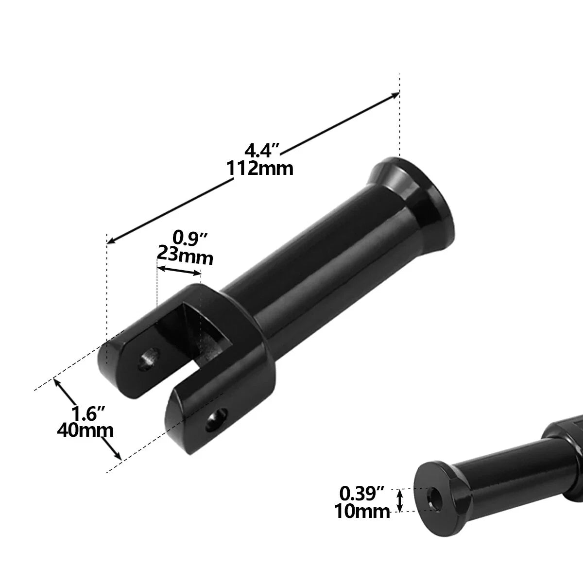 Driver & Passenger Footpegs Bracket for Harley Softail Fat Boy (2018-2025)
