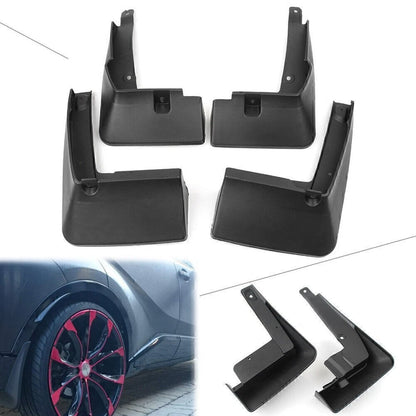Set of 4 Mud Flaps for Toyota C-HR (2018–2019)